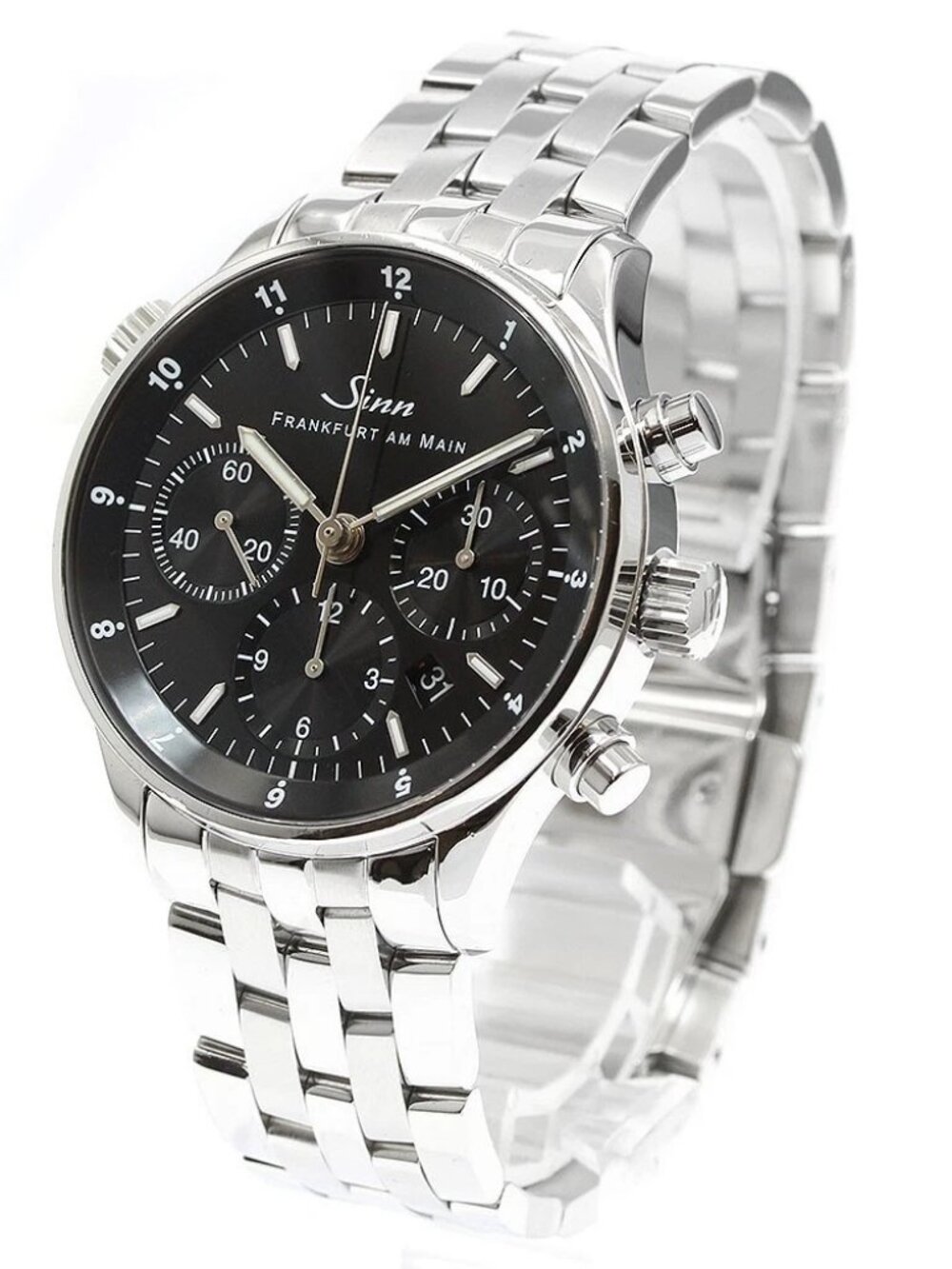 Sinn Frankfurt Financial Watch 6000 Chronograph Date Automatic Men's_942816